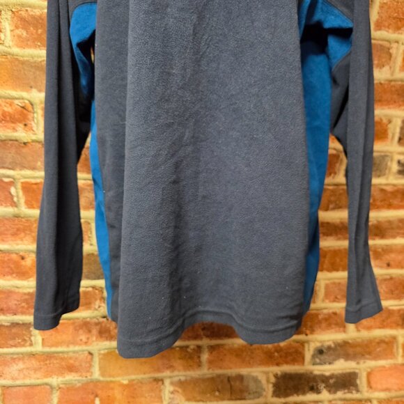 Columbia Sweater XL | Dark Blue Zip Up Fleece Outdoor Hiking Athleisure Classic - Picture 5 of 6